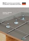 FM-CT connecteur pour la fixation de planchers composites bois-béton