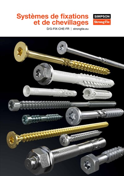 Systèmes de fixations et de chevillages