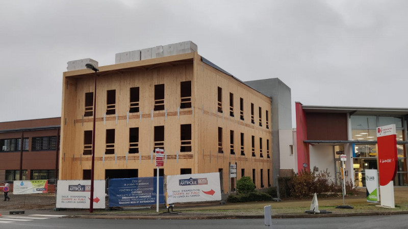 Chantier CLT de l'UAB